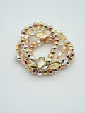 CB2185 Multi Strand Beaded Bracelet Set - MiMi Wholesale