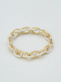 CB2192 Stretch Chain Link Bracelet - MiMi Wholesale