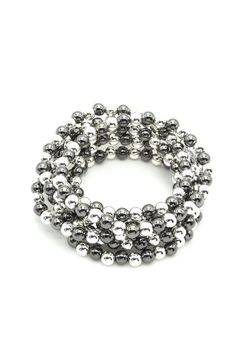 CB2202 CCB 6mm Stretch Bracelet Set - MiMi Wholesale