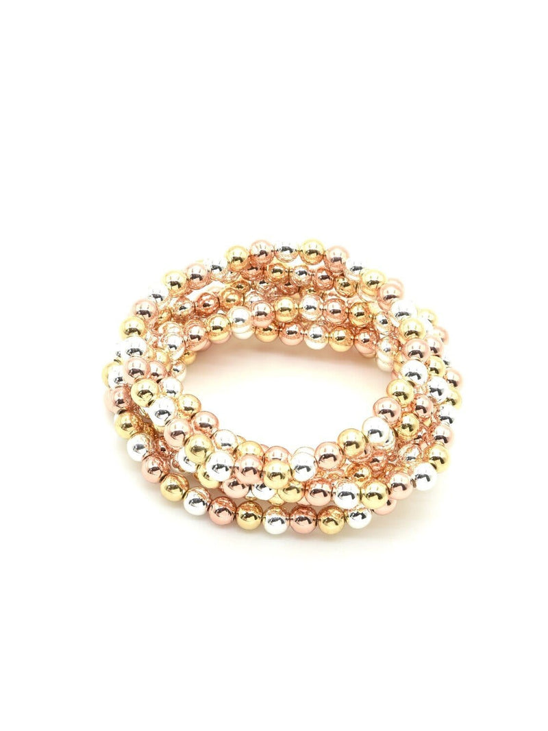 CB2202 CCB 6mm Stretch Bracelet Set - MiMi Wholesale