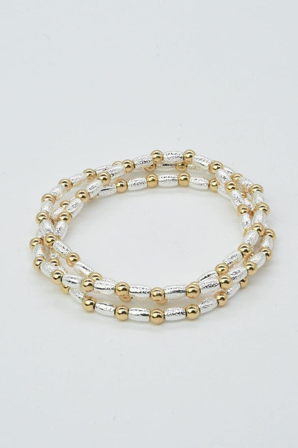 CB2228 Multi Strand Bracelet Set - MiMi Wholesale