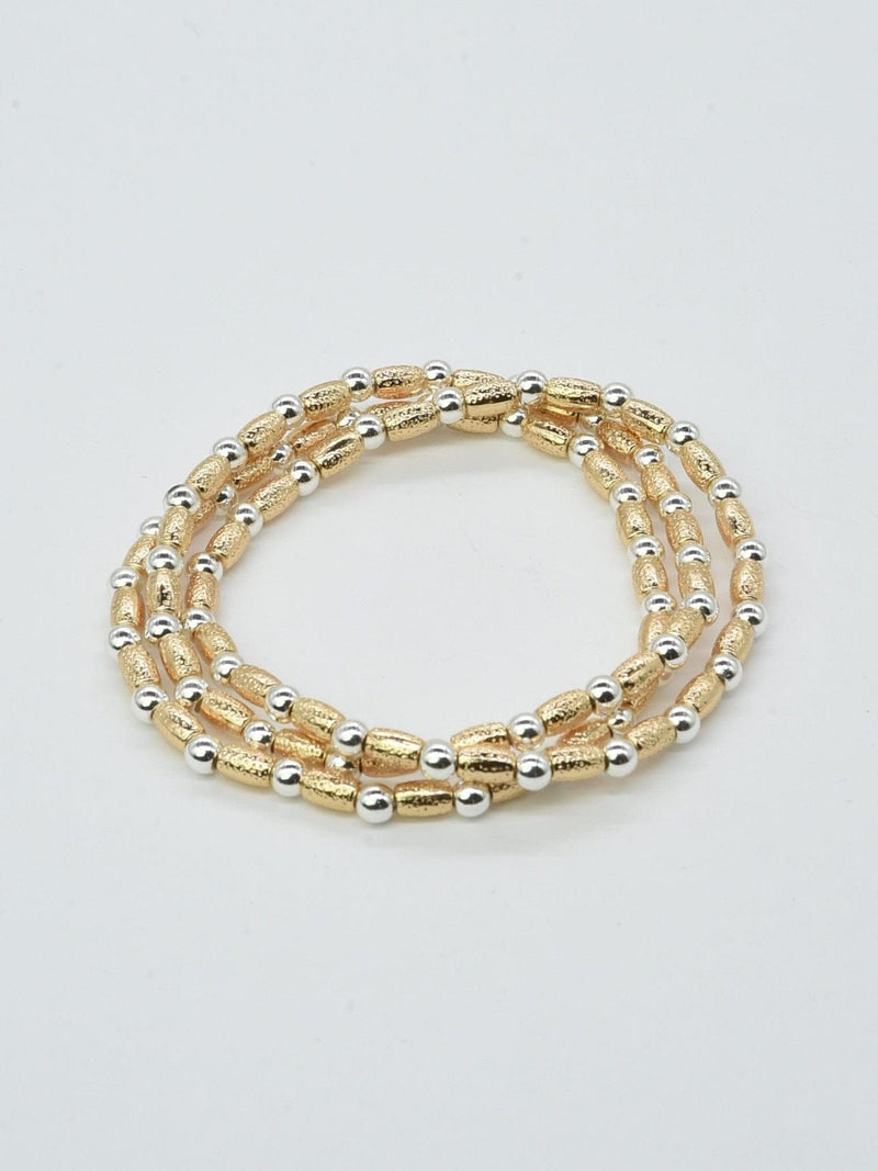 CB2228 Multi Strand Bracelet Set - MiMi Wholesale