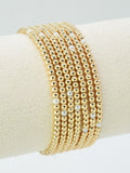 CB2238 7 Piece CCB Pearl Bracelet Set - MiMi Wholesale