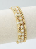 CB2240 4mm 3pcs CCB, Semi Precious Bracelet - MiMi Wholesale