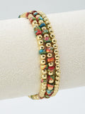 CB2240 4mm 3pcs CCB, Semi Precious Bracelet - MiMi Wholesale