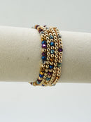 CB2243 5 Piece CCB Glass Bead Bracelet Set - MiMi Wholesale