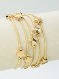 CB2269 5 Piece Star Stretch Bracelet Set - MiMi Wholesale