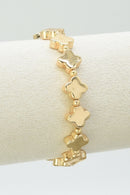 CB2282 Clover Stretch Bracelet - MiMi Wholesale