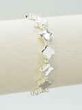 CB2282 Clover Stretch Bracelet - MiMi Wholesale