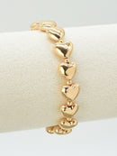 CB2284 Heart Stretch Bracelet - MiMi Wholesale