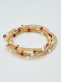 CB2292 9 Piece Stretch Bracelet Set - MiMi Wholesale
