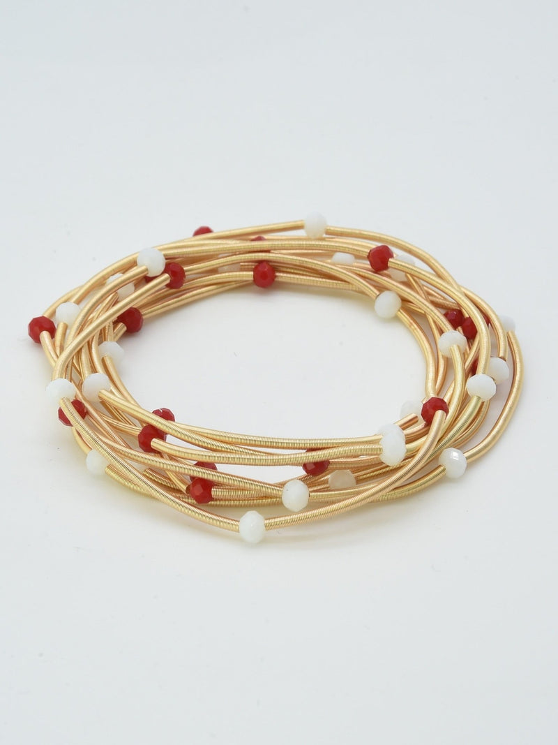 CB2292 9 Piece Stretch Bracelet Set - MiMi Wholesale