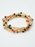 CB2292 9 Piece Stretch Bracelet Set - MiMi Wholesale