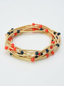 CB2292 9 Piece Stretch Bracelet Set - MiMi Wholesale