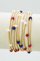 CB2292 9 Piece Stretch Bracelet Set - MiMi Wholesale