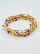 CB2292 9 Piece Stretch Bracelet Set - MiMi Wholesale