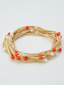 CB2292 9 Piece Stretch Bracelet Set - MiMi Wholesale