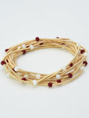 CB2292 9 Piece Stretch Bracelet Set - MiMi Wholesale
