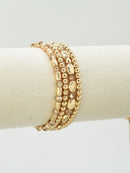 CB2294 4 Piece Multi Beaded Bracelet Seat - MiMi Wholesale