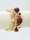 CB2303 3 Piece Acrylic CCB Bracelet Set - MiMi Wholesale