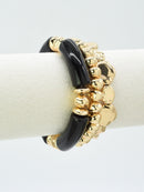 CB2303 3 Piece Round Acrylic CCB Bracelets - MiMi Wholesale