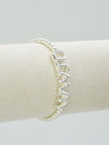 CB2304 WWJD Beaded Stretch Bracelet - MiMi Wholesale