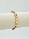 CB2309 WWJD Glass Bead Bracelet - MiMi Wholesale
