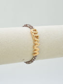 CB2309 WWJD Glass Bead Bracelet - MiMi Wholesale