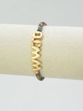CB2309 WWJD Glass Bead Bracelet - MiMi Wholesale