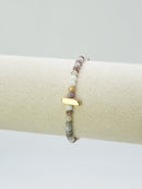 CB2315 Beaded Initial Bracelet - MiMi Wholesale