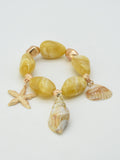 CB2327 Sealife Charm Bracelet - MiMi Wholesale