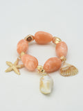 CB2327 Sealife Charm Bracelet - MiMi Wholesale