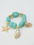 CB2327 Sealife Charm Bracelet - MiMi Wholesale