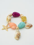 CB2327 Sealife Charm Bracelet - MiMi Wholesale