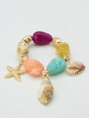 CB2327 Sealife Charm Bracelet - MiMi Wholesale