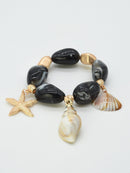 CB2327 Sealife Charm Bracelet - MiMi Wholesale