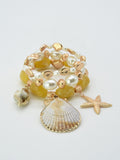 CB2328 3 Piece Sea Life Stretch Bracelet Set - MiMi Wholesale