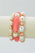 CB2330 3 Piece Stretch Bracelet Set - MiMi Wholesale
