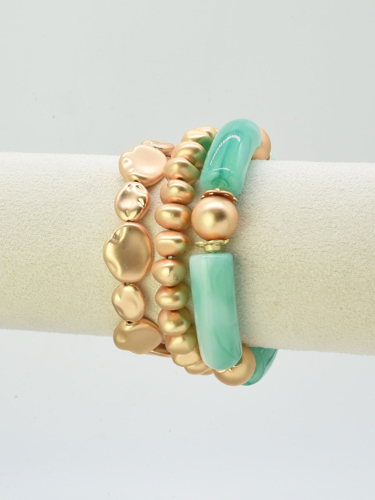 CB2331 Layna 3 Piece Stretch Bracelet - MiMi Wholesale