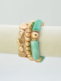 CB2331 Layna 3 Piece Stretch Bracelet - MiMi Wholesale