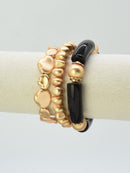 CB2331 Layna 3 Piece Stretch Bracelet - MiMi Wholesale