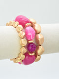 CB2333 Holly 3 Piece Stretch Bracelet Set - MiMi Wholesale