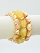 CB2333 Holly 3 Piece Stretch Bracelet Set - MiMi Wholesale