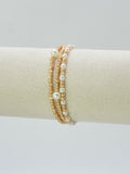 CB2334 Kai 3 Piece Beaded Stretch Bracelet Set - MiMi Wholesale