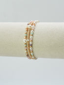 CB2334 Kai 3 Piece Beaded Stretch Bracelet Set - MiMi Wholesale
