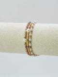 CB2334 Kai 3 Piece Beaded Stretch Bracelet Set - MiMi Wholesale
