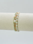 CB2334 Kai 3 Piece Beaded Stretch Bracelet Set - MiMi Wholesale