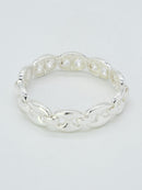 CB2352 Metal Link Stretch Bracelet - MiMi Wholesale