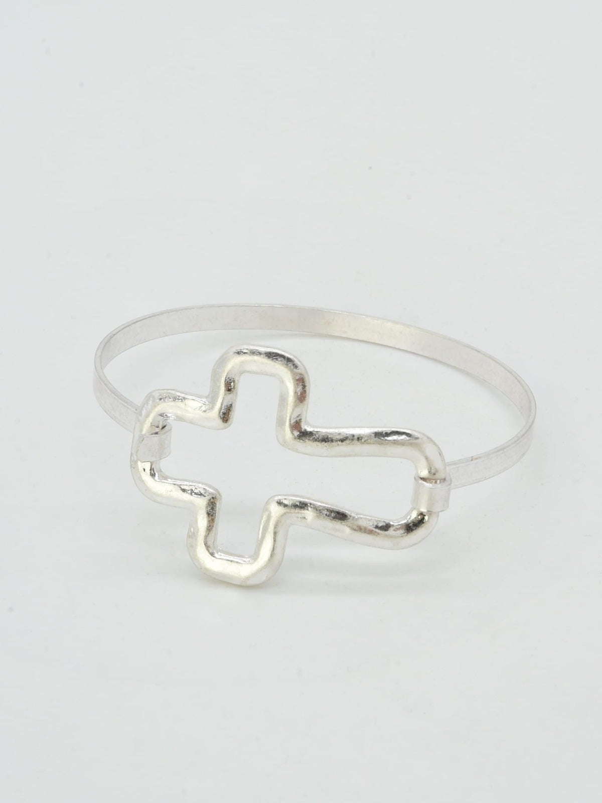 CB2355 Cross Hook Bracelet - MiMi Wholesale