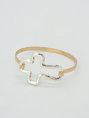 CB2355 Cross Hook Bracelet - MiMi Wholesale